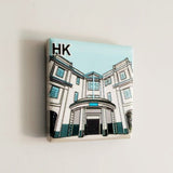 HK Old Yau Ma Tei Police Station Magnet | 香港舊油麻地警署磁石冰箱貼