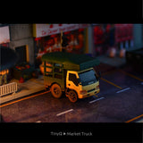 Tiny Q Uno-Series 10 - Isuzu N-Series 1993 Market Truck (Eggplant)