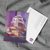 A6 Hong Kong Heritage Buildings lenticular postcards - Mido Cafe Day & Night | A6香港歷史建築物光柵明信片- 美都餐室的日與夜