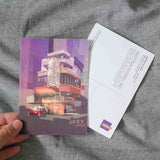 A6 Hong Kong Heritage Buildings lenticular postcards - Mido Cafe Day & Night | A6香港歷史建築物光柵明信片- 美都餐室的日與夜