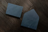 Letterpress A6 Envelope - Natural Series (Navy Blue) | 活版印刷A6信封 - Natural 系列 (藏藍)