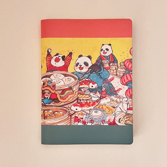 筆記本 - 茶樓熊貓