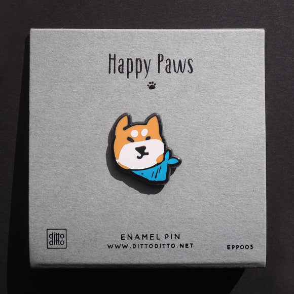Happy Paws - Mao Mao and Doll enamel pin