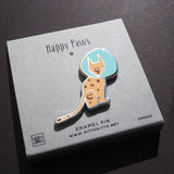 Happy Paws - Pepper and Her Slaves Enamel Pin