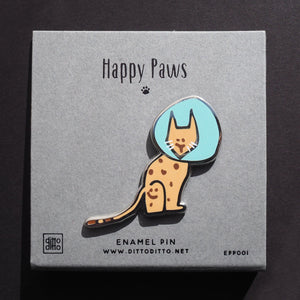 Happy Paws - Pepper and Her Slaves Enamel Pin
