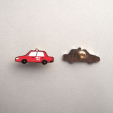 Enamel Pin - Red Taxi