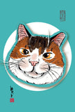水墨畫貓明信片18 張套裝 (系列7) Chinese Ink Painting Cat Postcard Set of 18 (Series 7)