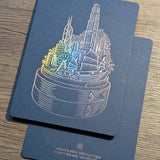 Michal Bačák - Bamboo Steamer Hot Foil Postcard