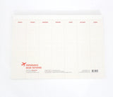 A4 Desk Notepad - Red Velvet