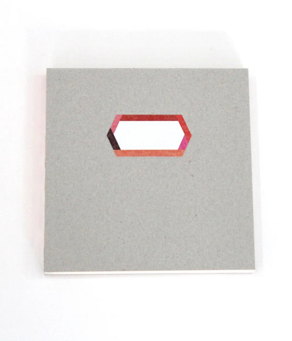 Patternism Note Square - Ruled and Red