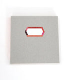 Patternism Note Square - Ruled and Red