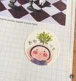 Little Half Stickers - The Language of Flowers 小半花語貼紙