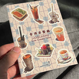 Set of 8 Stickers - Hong Kong Cha Chaan Teng