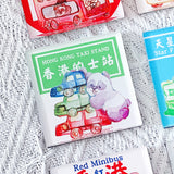 Acrylic fridge magnet - Panda HK Taxi