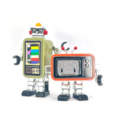 Classic TV TinBot ( green )