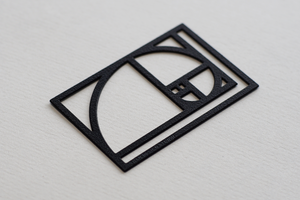 1.618φ Metal Paperclip / Bookmark Set