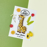 Embroidery Sticker - Giraffe 刺繡貼紙 - 長頸鹿