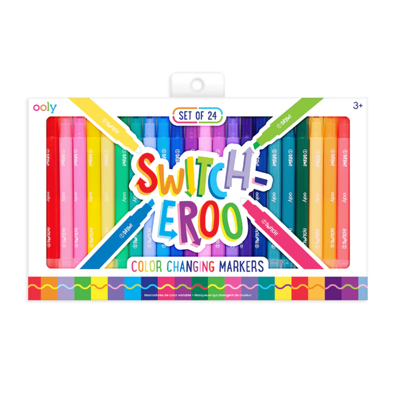 Switch-Eroo Color Changing Markers - Set of 24 | Switch-Eroo 變色Marker筆 - 24支裝