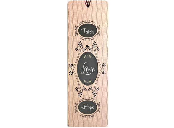 Dual Layer Bookmark: Faith, Love, Hope - The Tree Stationery & Co. 大樹文房