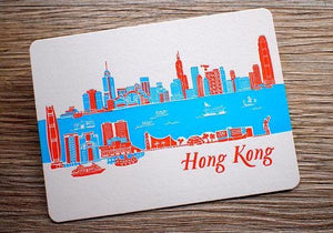 Hong Kong Skyline - Day - The Tree Stationery & Co. 大樹文房