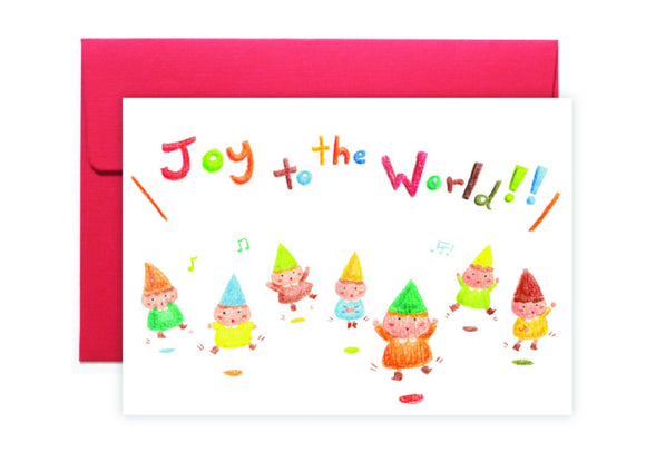 Joy to the World Christmas Card - The Tree Stationery & Co. 大樹文房