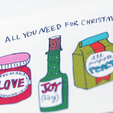 All you need for Christmas Card 聖誕需要什麼卡