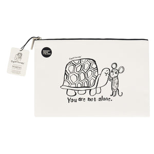 Modena x CupOfTherapy Collection (Design From Finland) Zipper Pouch - You are Not Alone