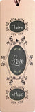 Dual Layer Bookmark: Faith, Love, Hope - The Tree Stationery & Co. 大樹文房