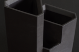 Tall building - Concrete Pen Holder (Black) | 高樓 - 水泥筆筒 (黑色)