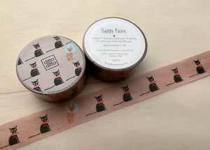 Happy Paws Washi Tape - Pepper and Marshall