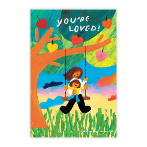 You’re loved! (Mom) postcard 媽媽愛你明信片