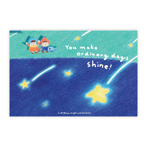 Shine Postcard 閃閃發光明信片