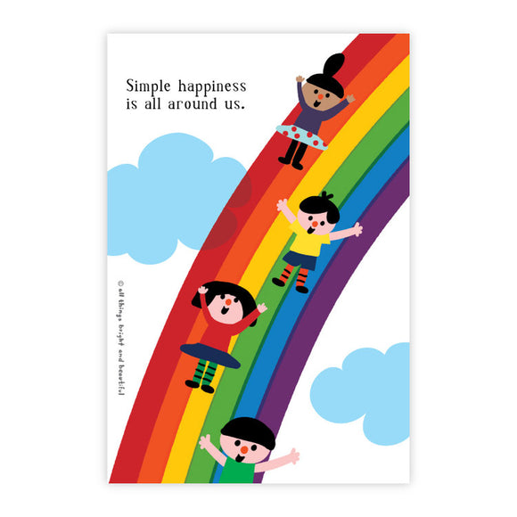 Simple Happiness Postcard 幸福明信片