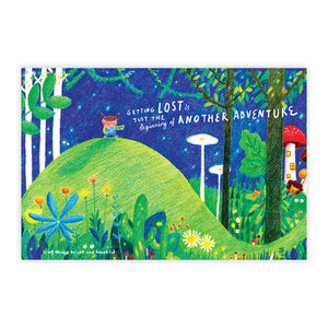Getting Lost Postcard 迷路明信片