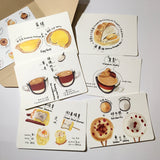 Talk about Good Food in HK Style Cantonese Vol. 2 Postcard Set of 6 with Envelope & Sticker