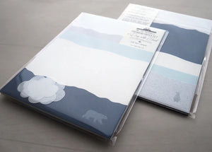 A Day with Cloud Ink Friendly Premium Paper Set - Polar Bear x Penguin