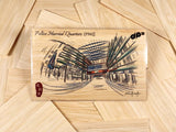 Hong Kong Sketch Bamboo Postcards “Hong Kong Island Series"