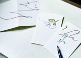 Cat Jump Greeting Cards (paperable x chic x Takaaki Enoki)
