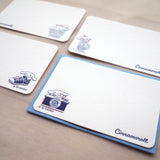 Sanrio Letterpress Mini Card - Cinnamoroll (Set of 2) - Set B