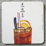 Hong Kong Food in Hong Kong Cantonese Coaster - The Tree Stationery & Co. 大樹文房