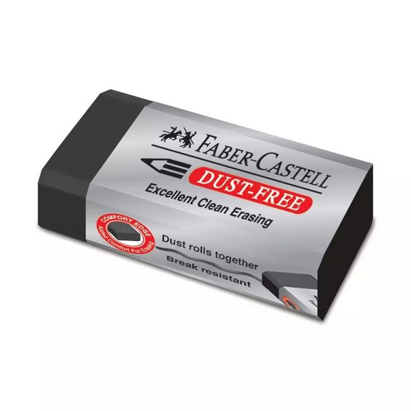 Faber Castell Dust-Free Eraser, Black (187171)
