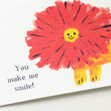 Lion - Smile Postcard 微笑獅子明信片 - The Tree Stationery & Co. 大樹文房