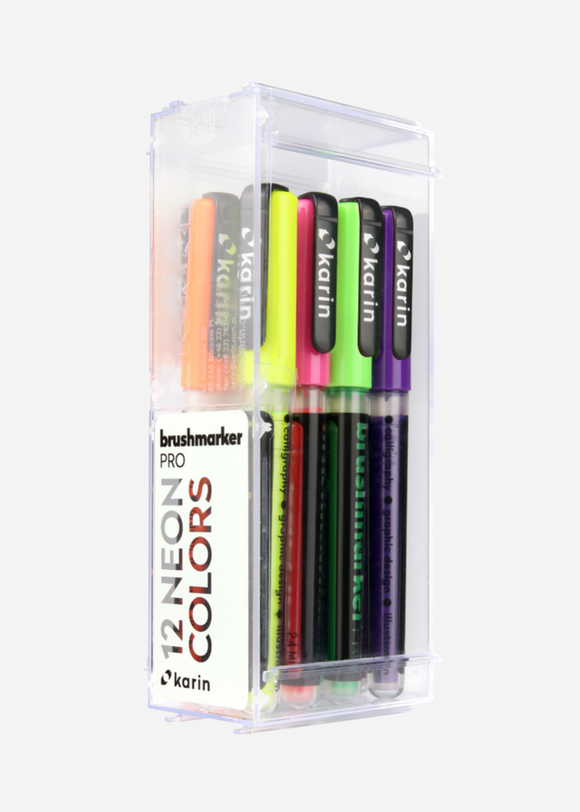 Brushmarker PRO Neon Pen Set of 12