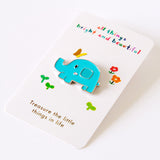 Elephant Pin 小象小襟章