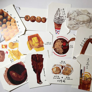 Food Postcard Set - The Tree Stationery & Co. 大樹文房
