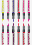 Brushmarker PRO Water-based Markers Set of 12 - Flower Colors