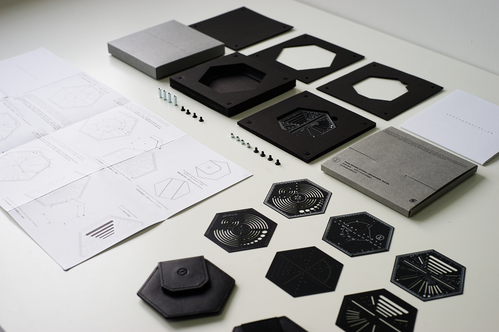 YUAN DESIGN STUDIO Hexagonal Ruler 2.0 - The Tree Stationery & Co ...